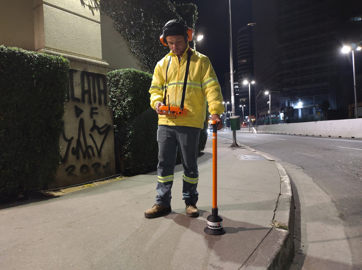 Detecção Vazamento de Agua noturna